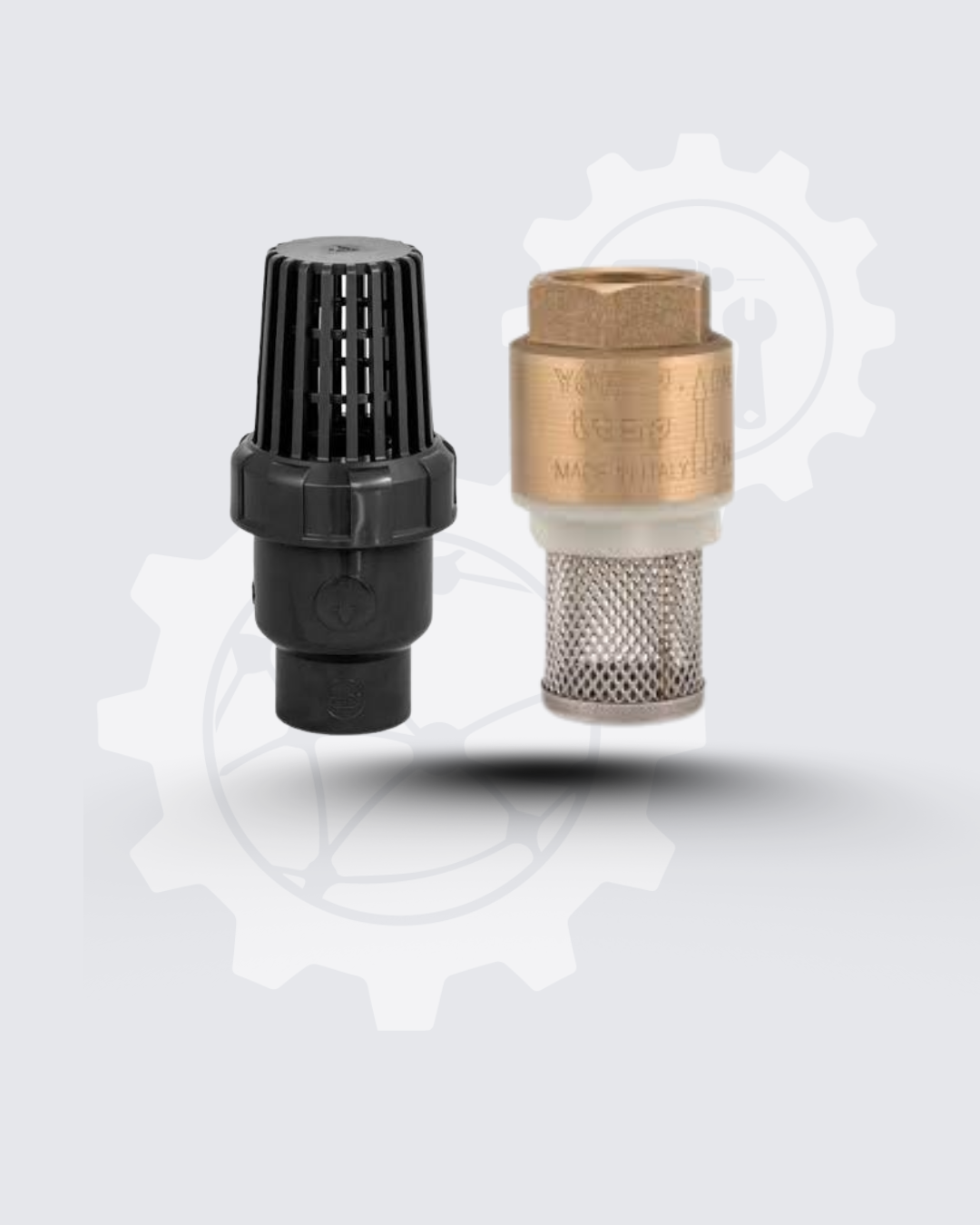 Check pascón Bronce y PVC