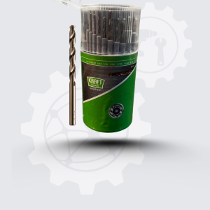 JUEGO BROCAS 1/16"-25/64" (19PCS) COBALTO HSS DIN 338, KRAFT