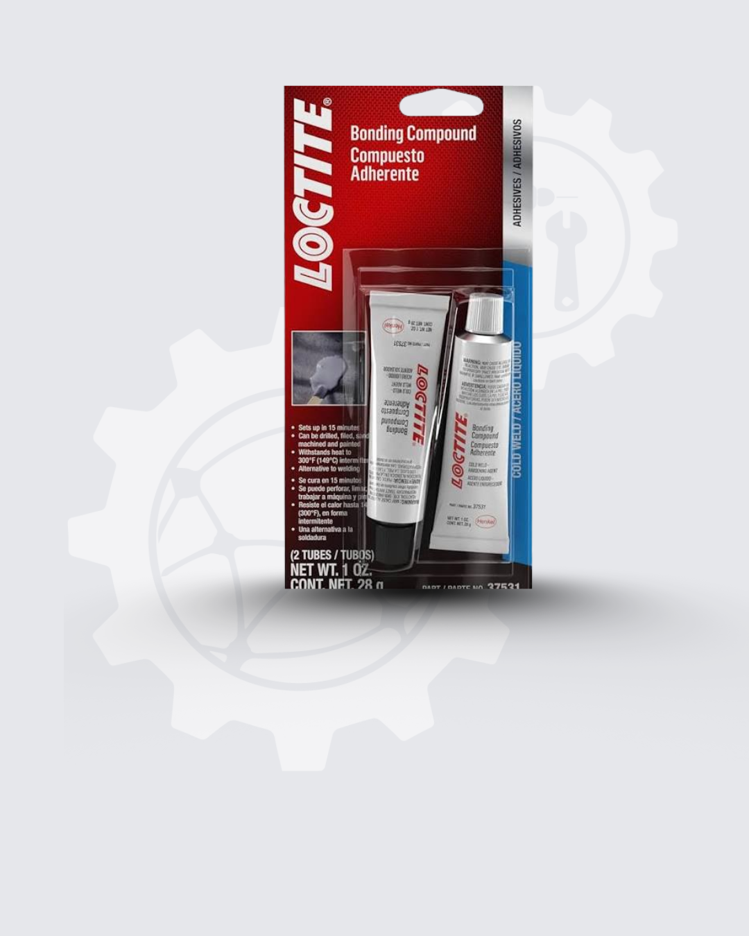 LOCTITE LOCWELD (COMPUESTO ADHERENTE) 2OZ SOLDADURA EN FRIO 495540