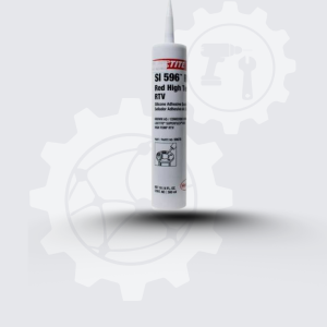 LOCTITE CARTUCHO SILICON ROJO SI 596, SUPERFLEX 300ML, TEMP 315°C