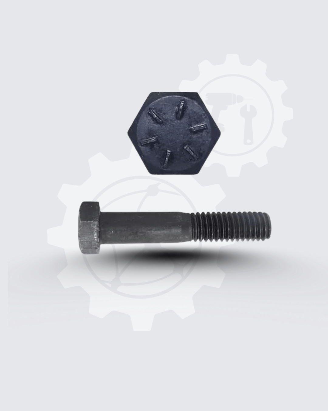 Tornillo Hexagonal Grado 8, (UNC-UNF)