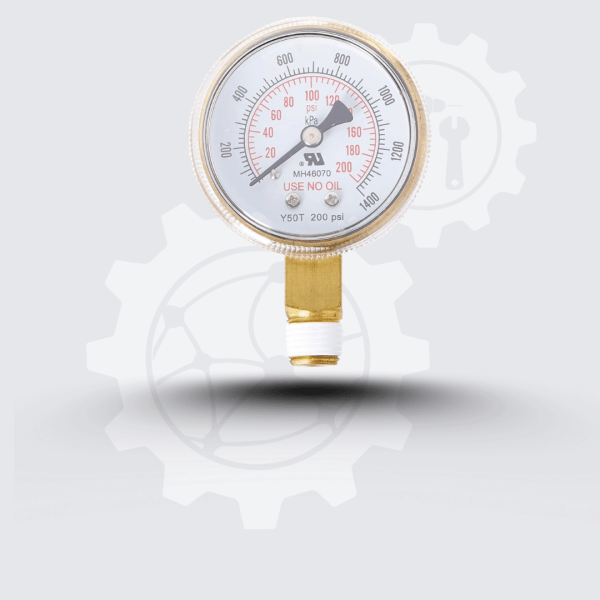 Manómetro para oxígeno, 3439, marca RADNOR