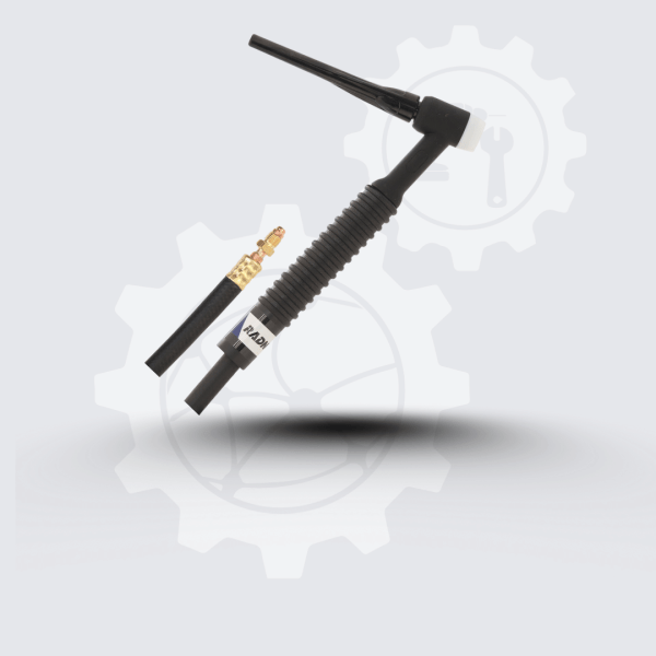 Cuerpo antorcha, TIG, 125Amp, enfriado por aire, RADNOR, (5657)