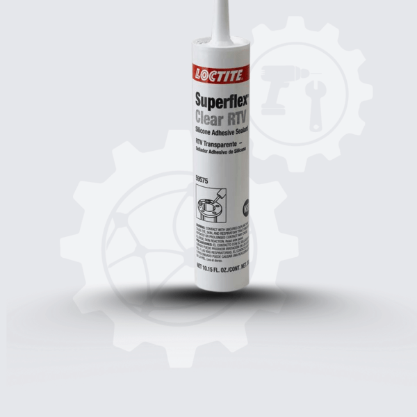 SI 595 LOCTITE CARTUCHO SILICON TRANSPARENTE SUPERFLEX 300ML (193999)