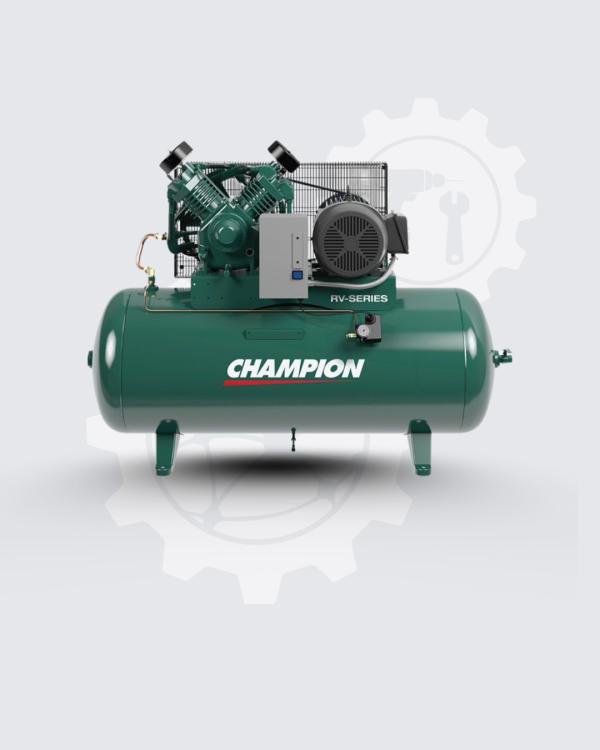Comprensor Aire 15HP 120 galones, reciprocante servicio industrial horizontal