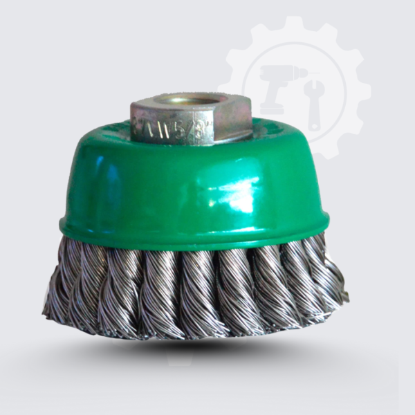 Cepillo Copa Acero Trenzado Inox 4" (FAESIN)